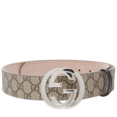 Gucci supreme belt buckle